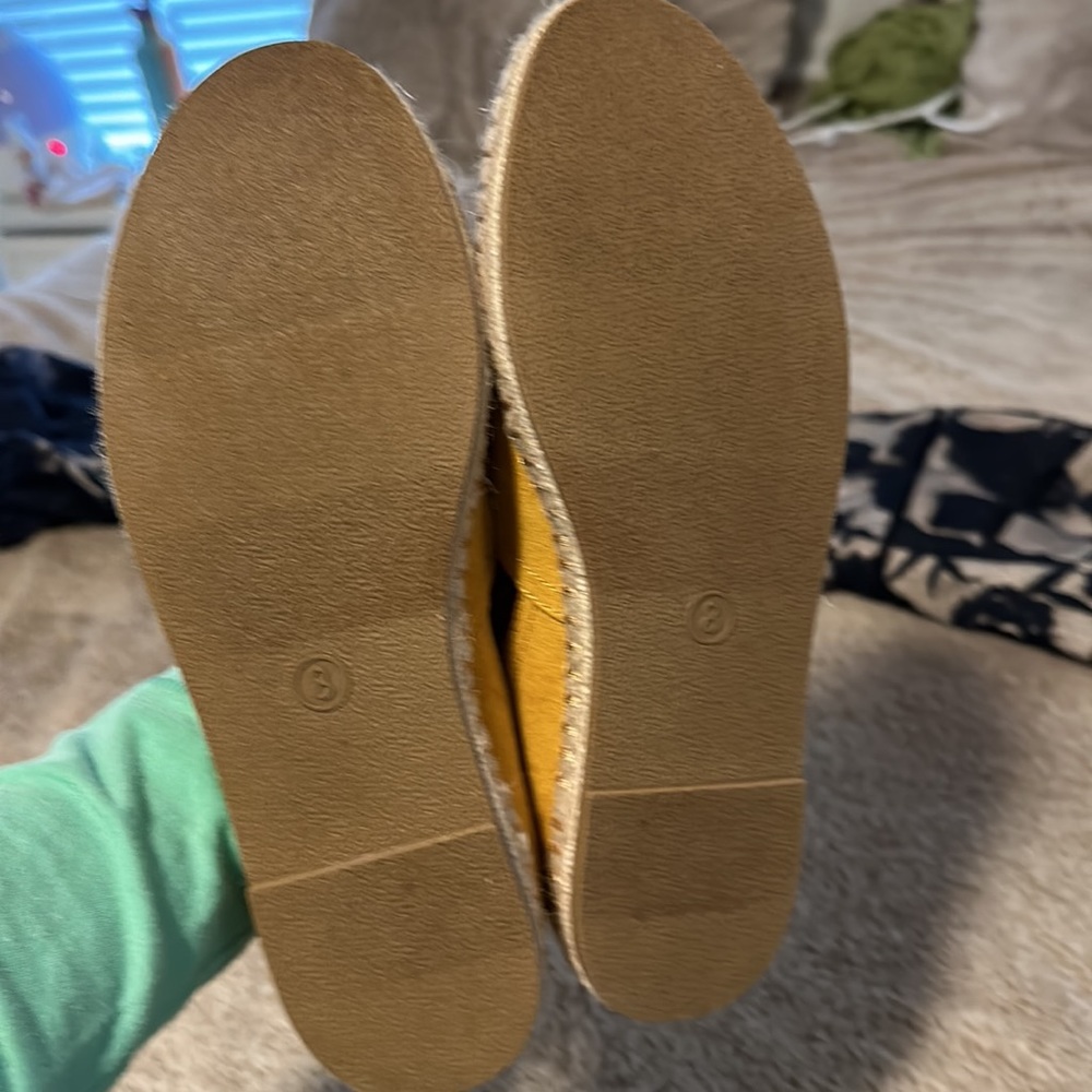 Yellow Espadrilles - Picture 3 of 4